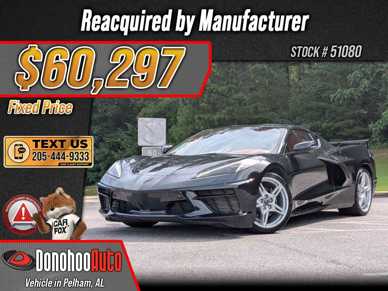 Used 2024 Chevrolet Corvette Stingray Premium Cpe w/ 3LT