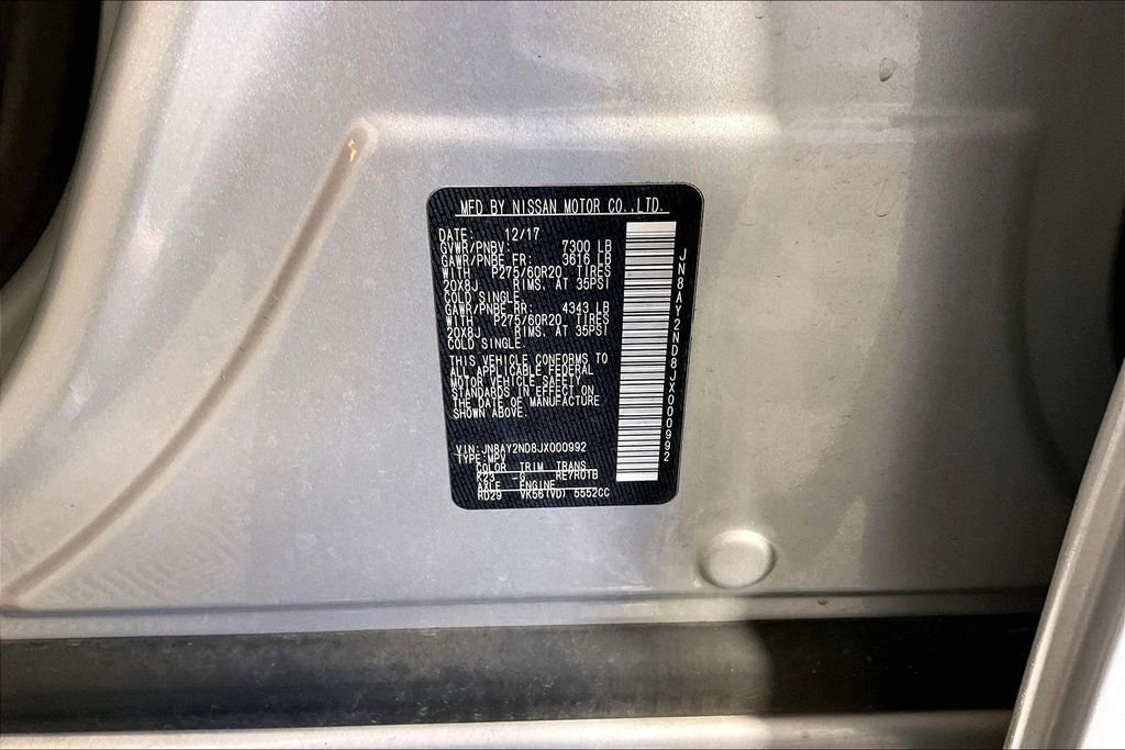 Used 2018 Nissan Armada SL w/ Premium Package image 37