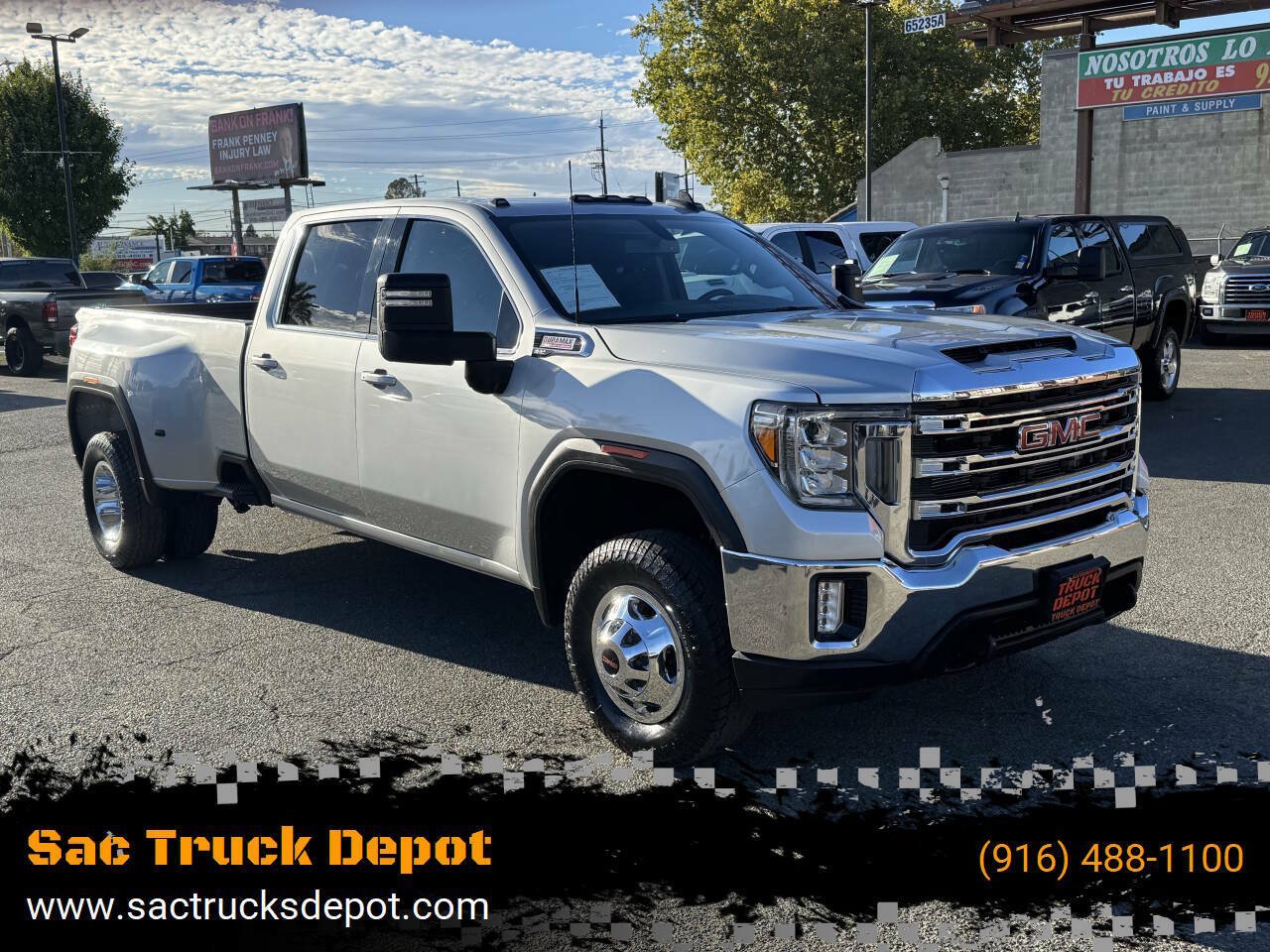Used 2023 GMC Sierra 3500 SLE w/ SLE Value Package AWD/4WD image 1