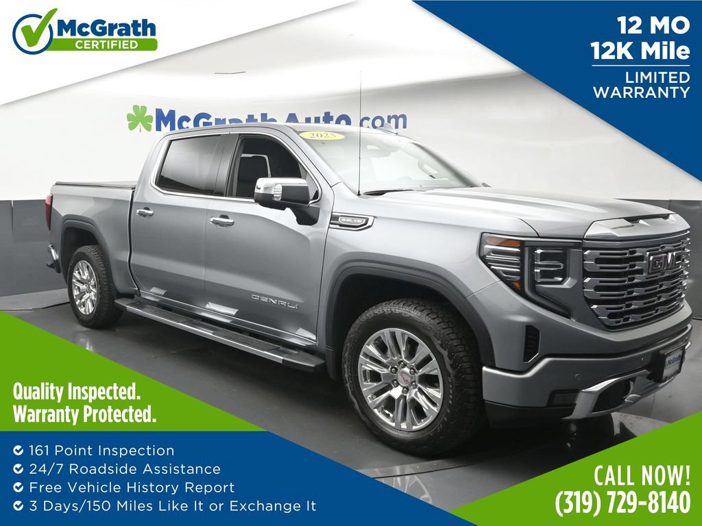 Used 2025 GMC Sierra 1500 Denali w/ Technology Package AWD/4WD image 1