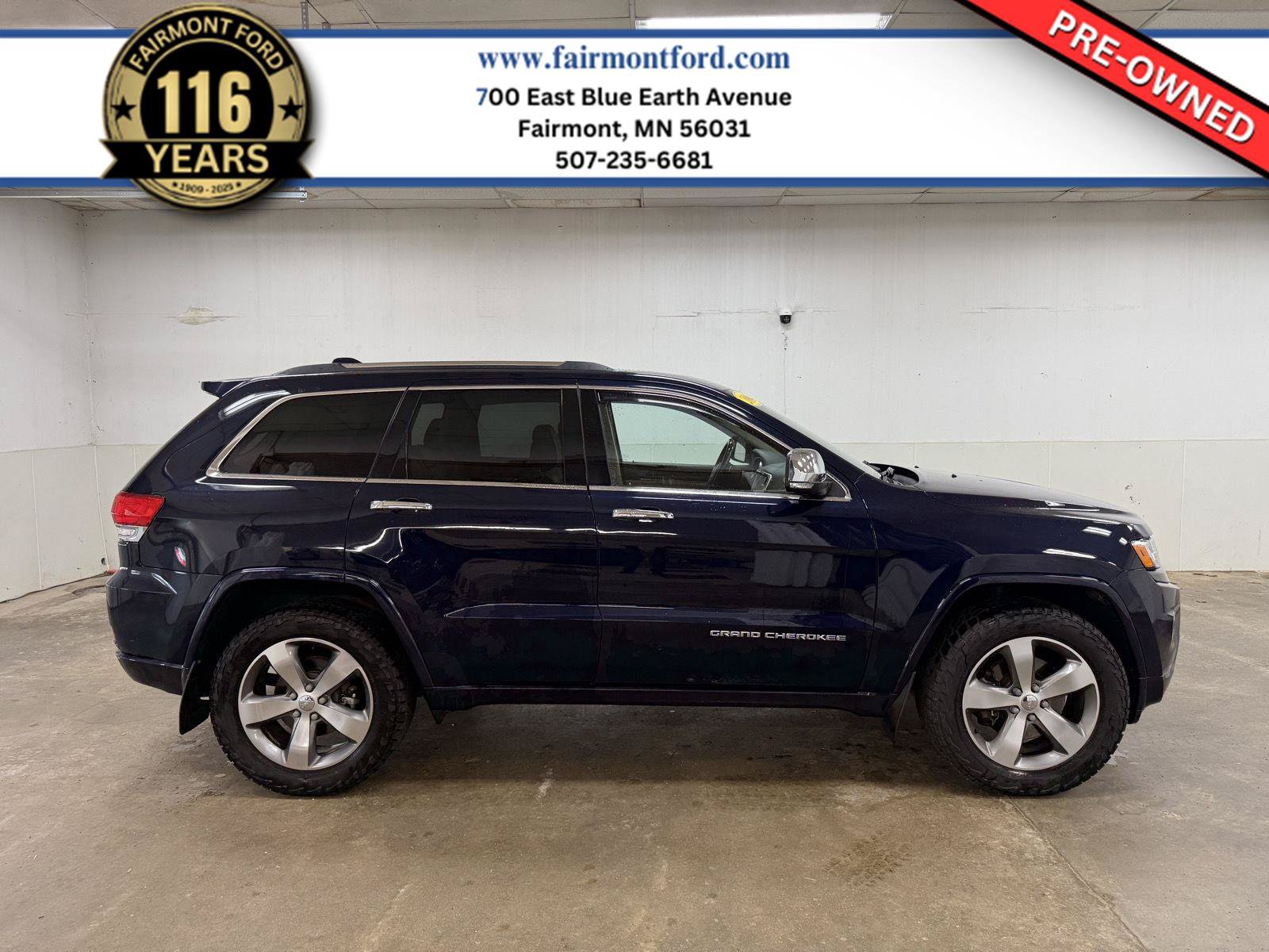 Used 2014 Jeep Grand Cherokee Overland w/ Advanced Technology Group AWD/4WD image 1