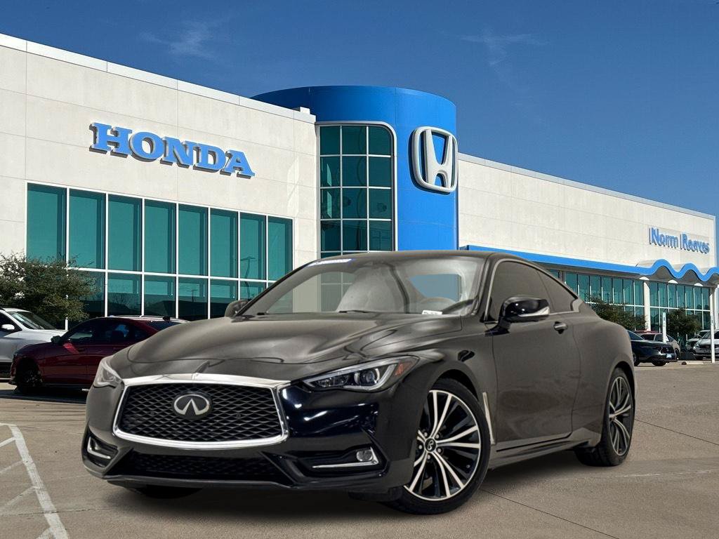 Used 2021 INFINITI Q60 3.0t Luxe w/ Essential Package RWD image 1