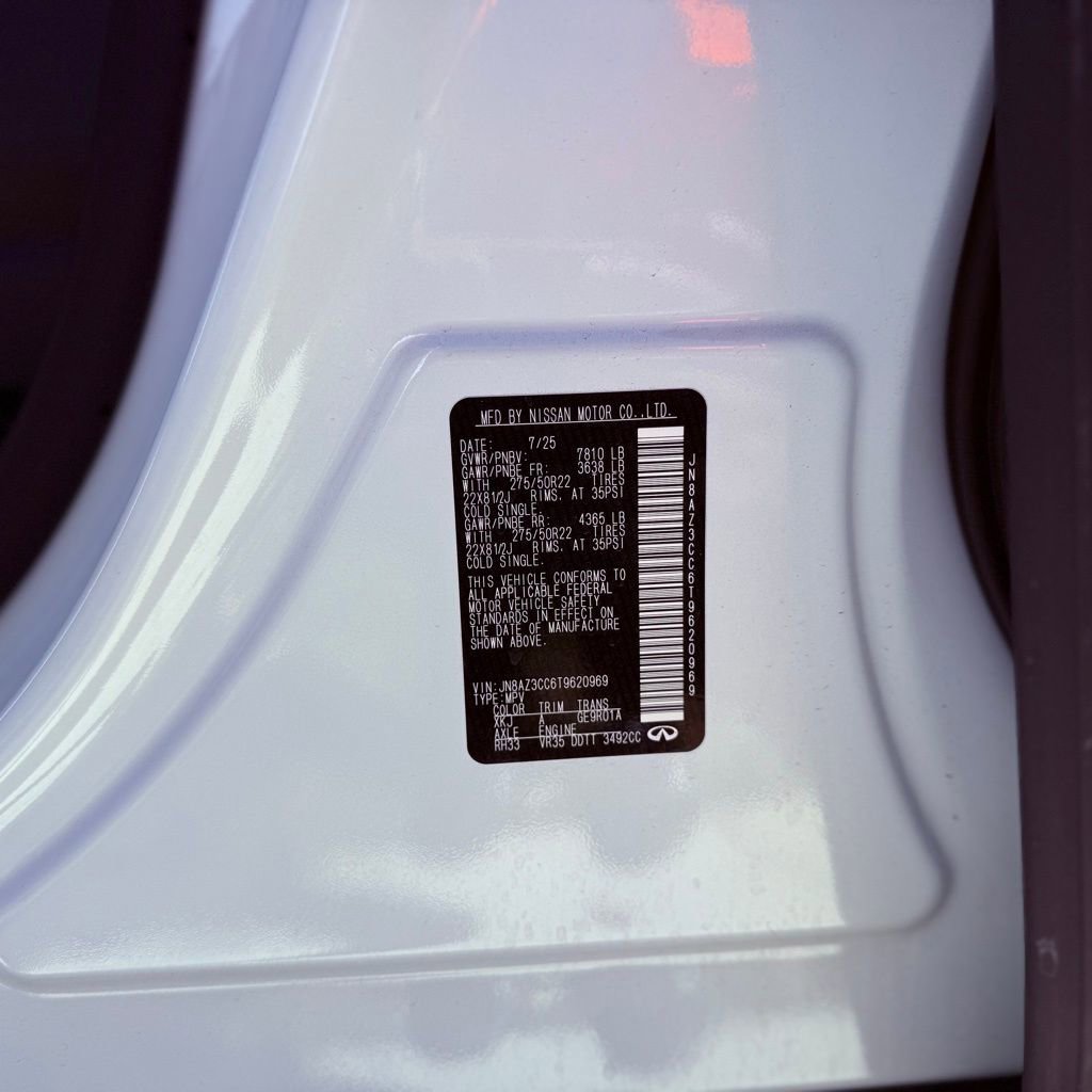 Certified 2026 INFINITI QX80 Autograph image 36