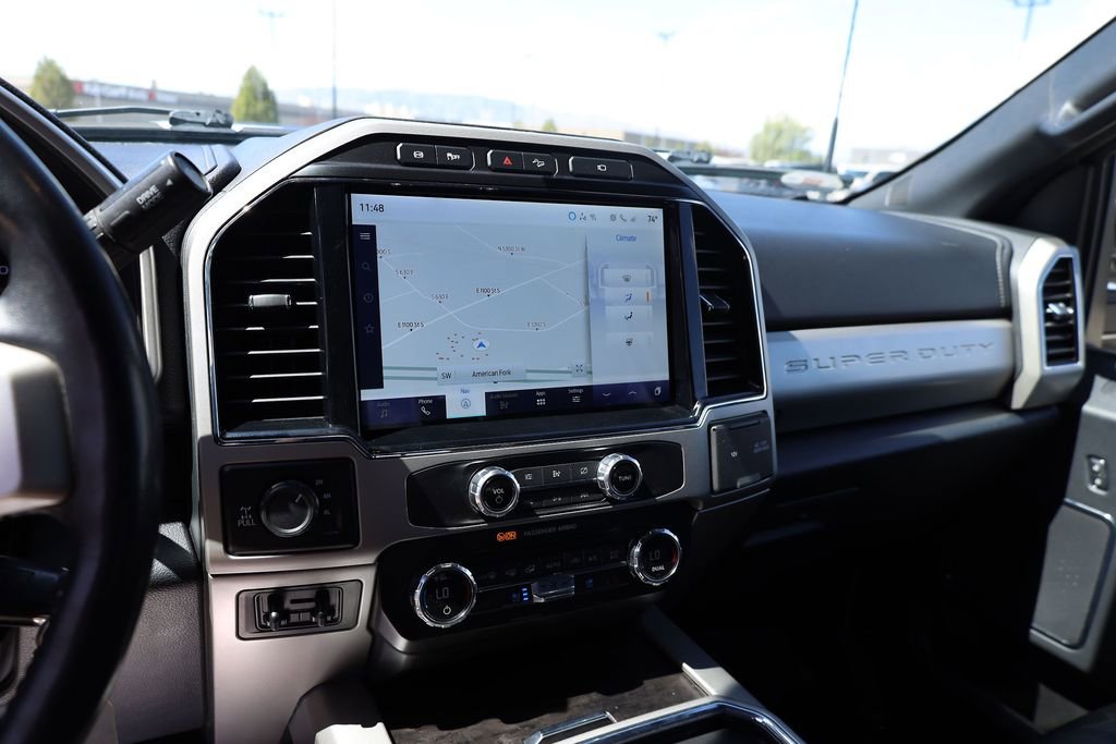 Used 2022 Ford F350 Lariat w/ Black Appearance Package AWD/4WD image 15