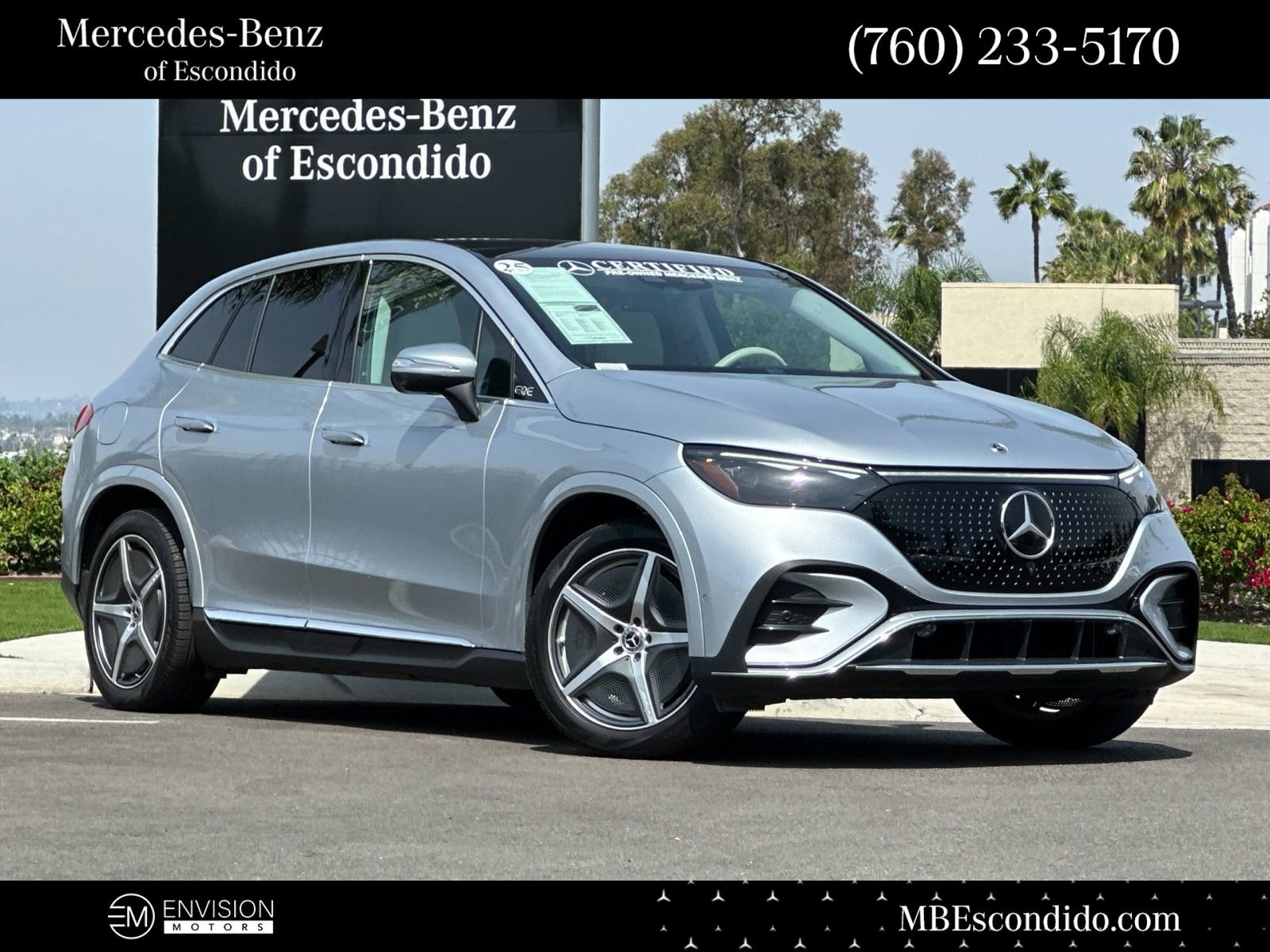 Used 2025 Mercedes-Benz EQE 350+ 4MATIC SUV image 1