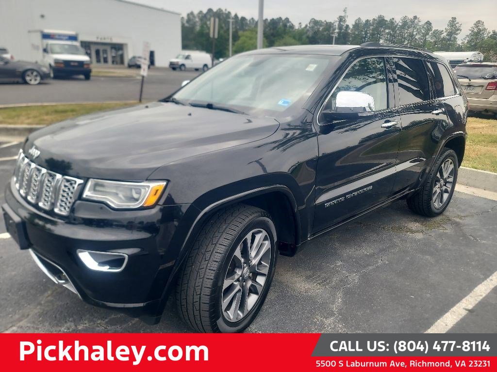 Used 2017 Jeep Grand Cherokee Overland AWD/4WD image 1