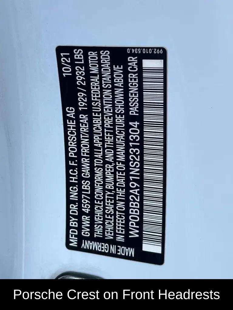 Used 2022 Porsche 911 Targa 4S image 18