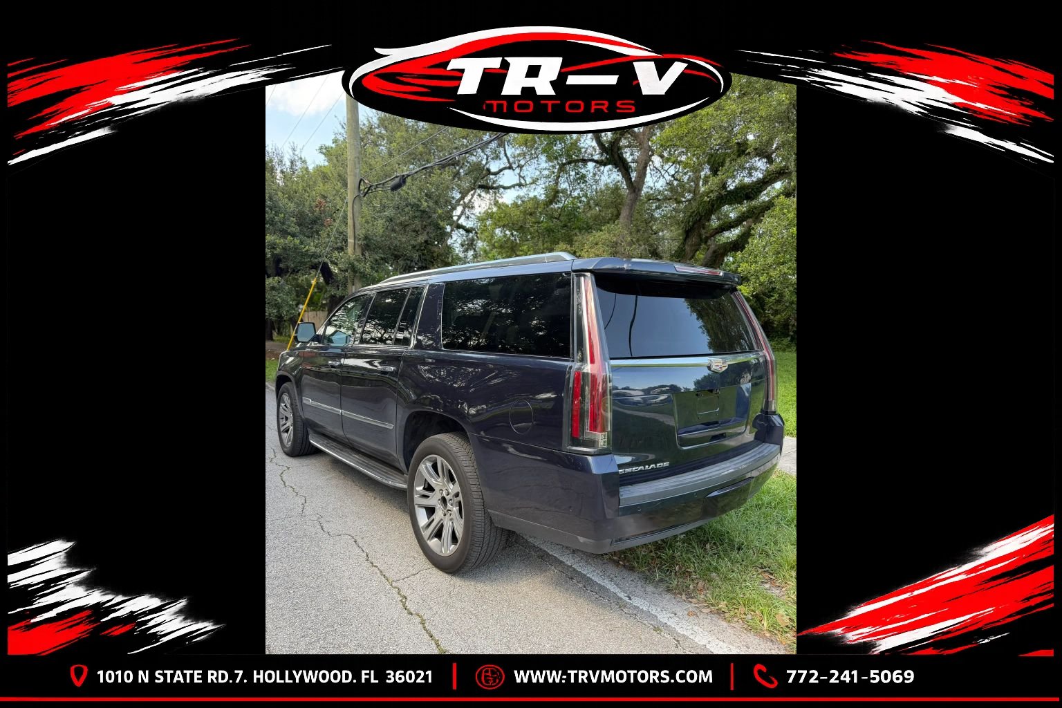 Used 2017 Cadillac Escalade ESV Luxury AWD/4WD image 7