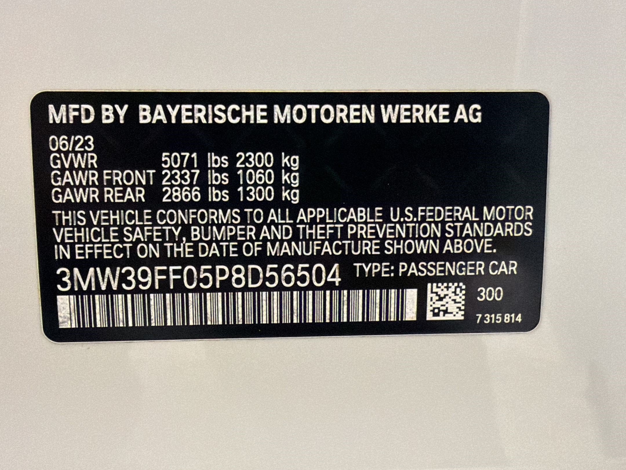 Used 2023 BMW 330e w/ Driving Assistance Package RWD image 26