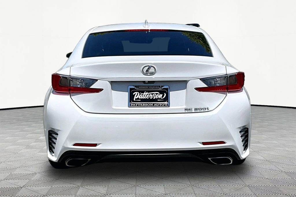 Used 2017 Lexus RC 200t w/ Premium Package RWD image 4