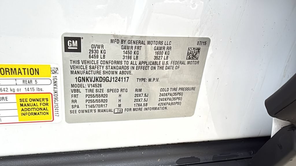 Used 2016 Chevrolet Traverse LTZ AWD/4WD image 46