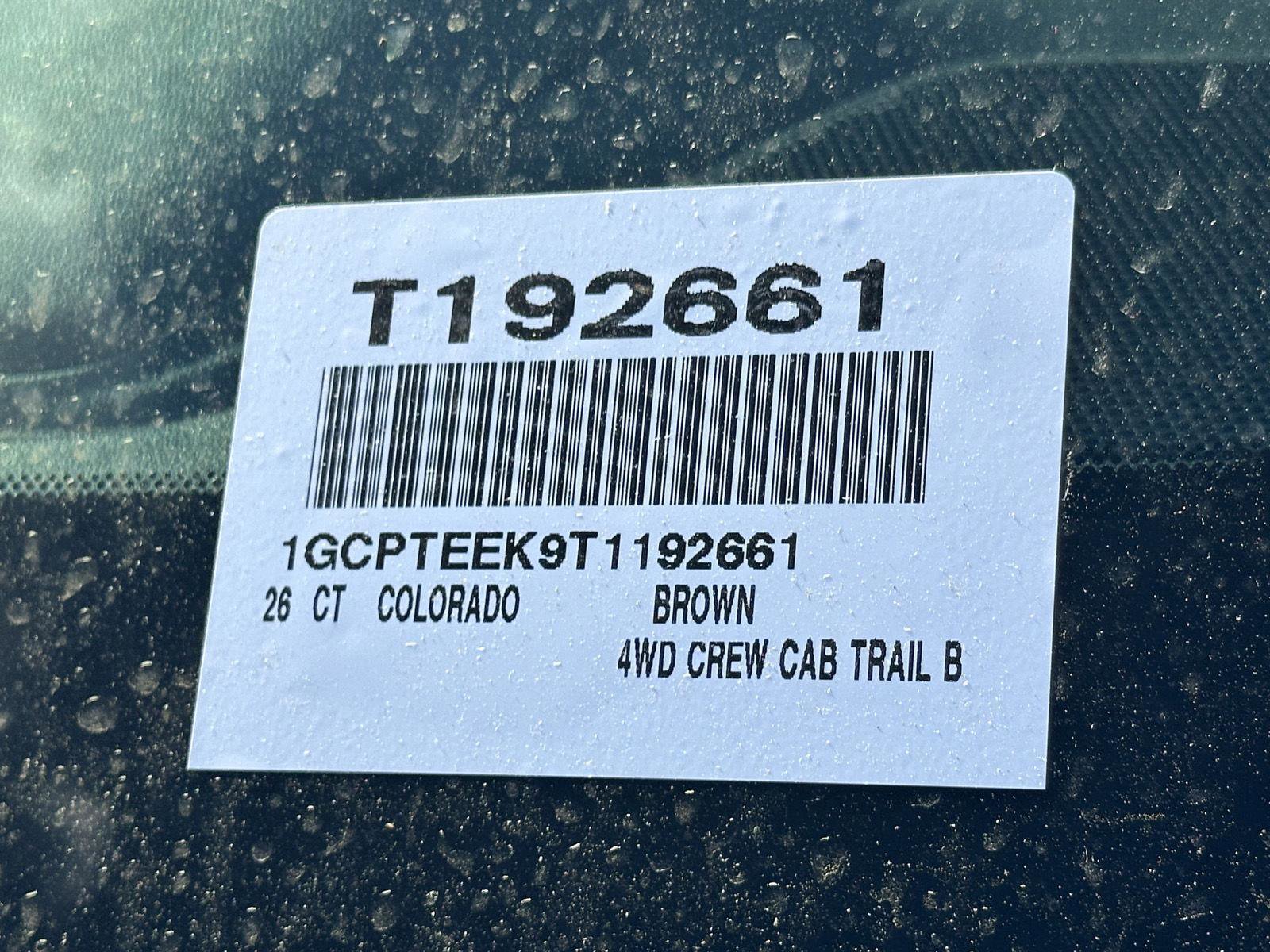 Used 2026 Chevrolet Colorado Trail Boss image 15