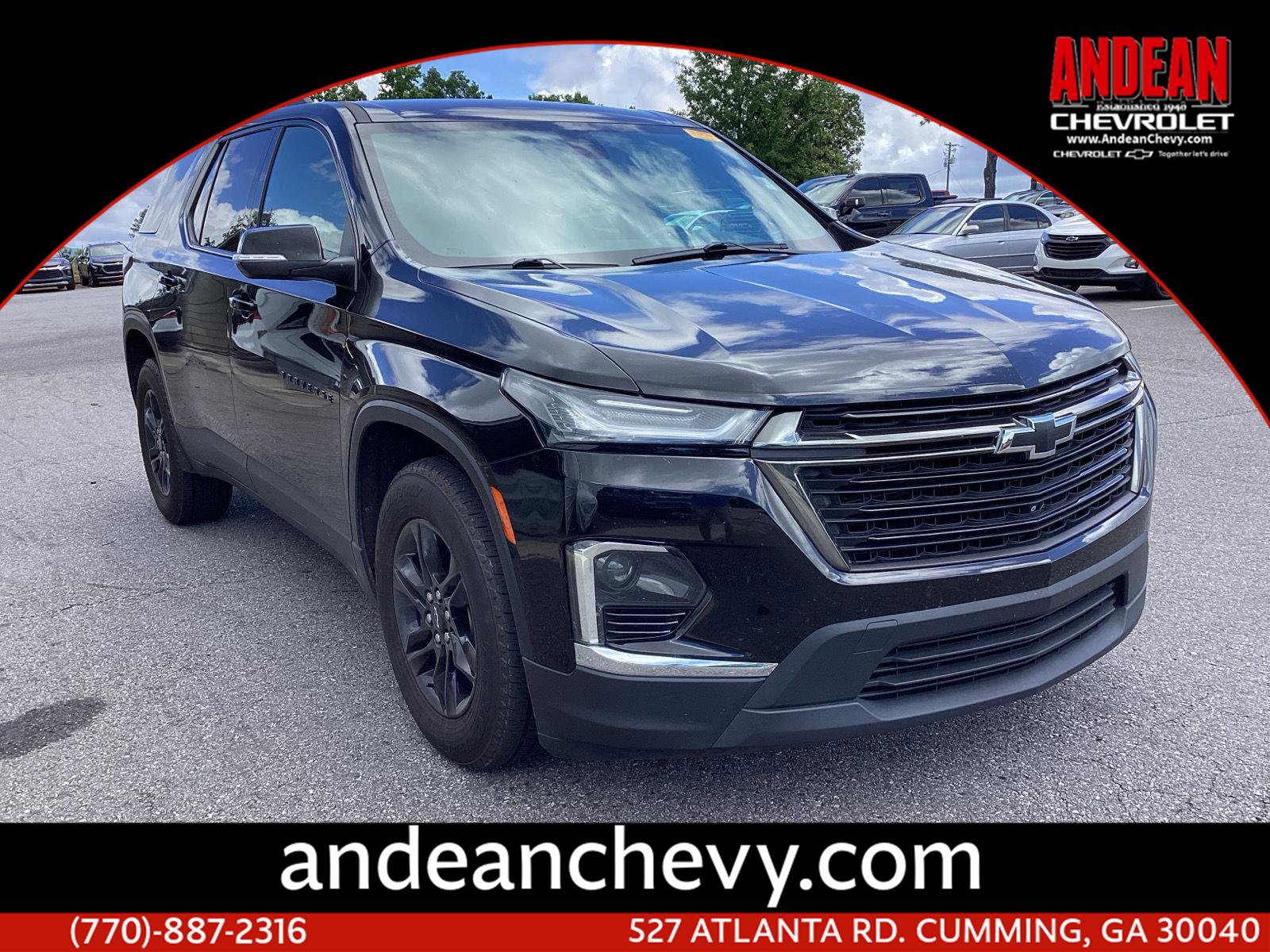 Used 2022 Chevrolet Traverse LT w/ Midnight/Sport Edition FWD video 1