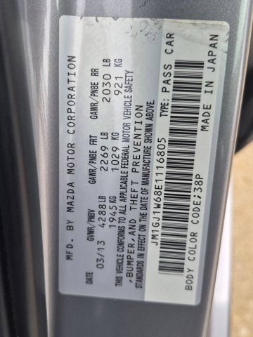 Used 2014 MAZDA MAZDA6 Grand Touring w/ MRCC + FOW Package FWD image 25