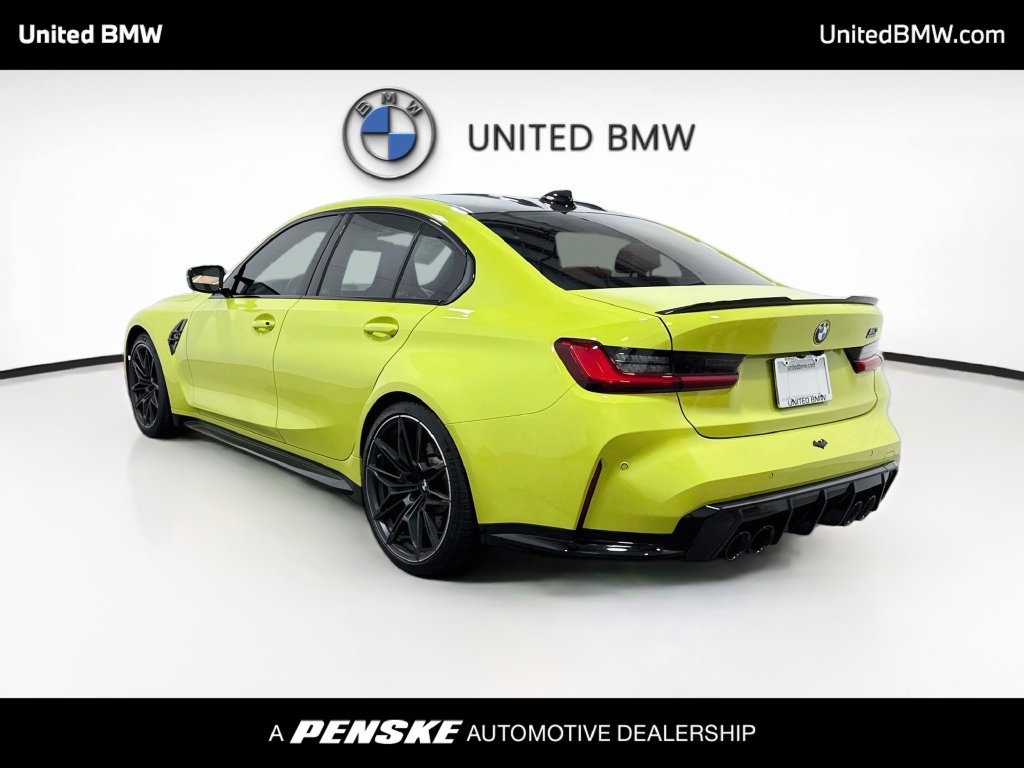 Used 2021 BMW M3 Competition w/ M Carbon Exterior Package RWD image 7