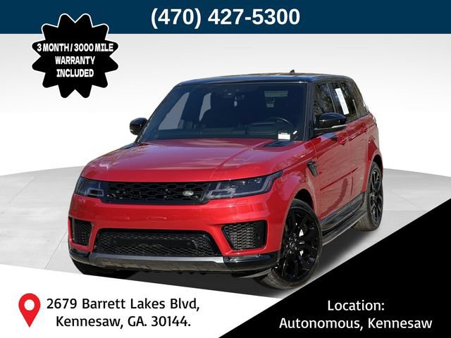 Used 2021 Land Rover Range Rover Sport HSE Silver Edition AWD/4WD image 1