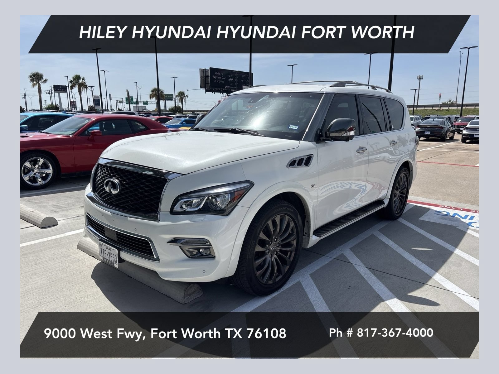 Used 2015 INFINITI QX80 4WD w/ Limited Package