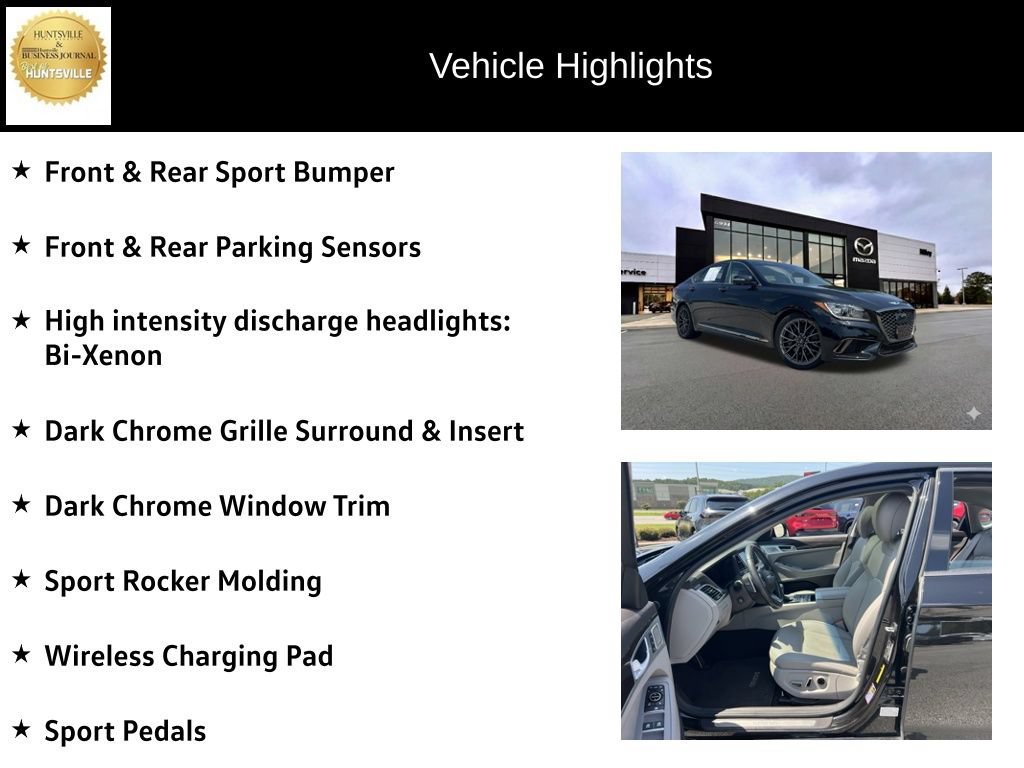 Used 2019 Genesis G80 3.8 w/ Sport Package 02 AWD/4WD image 13