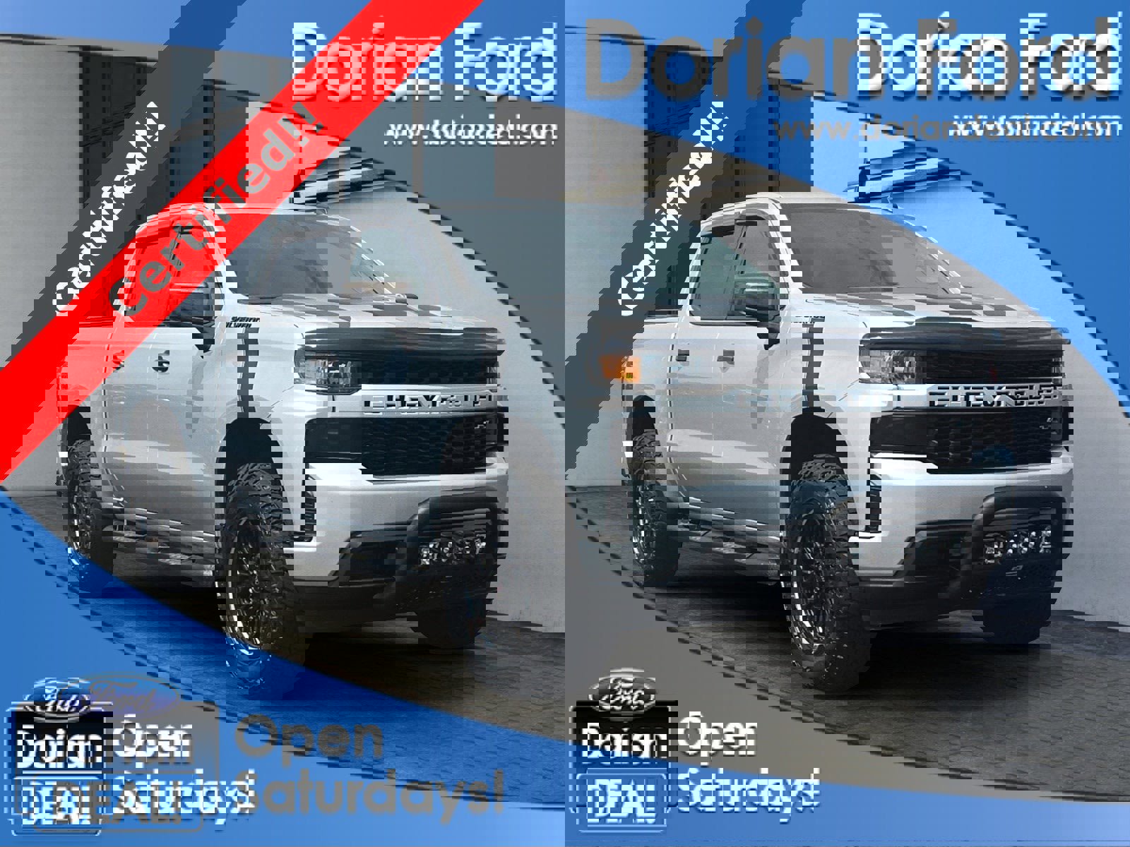 Used 2021 Chevrolet Silverado 1500 Custom w/ Rally Edition