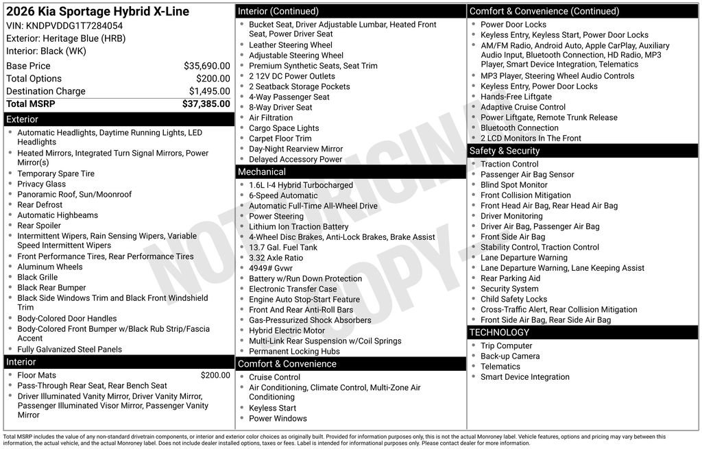 New 2026 Kia Sportage X-Line image 4