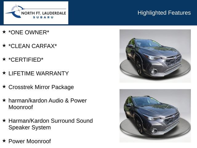 Used 2024 Subaru Crosstrek 2.5i Limited w/ Crosstrek Mirror Package AWD/4WD image 9