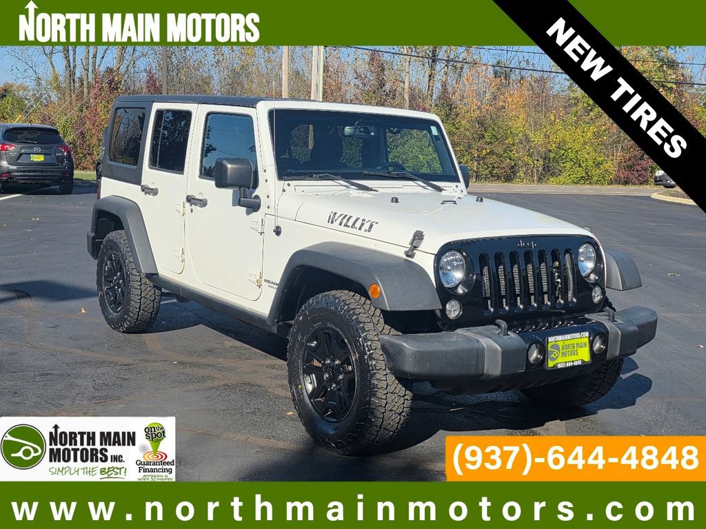 Used 2017 Jeep Wrangler Unlimited Willys