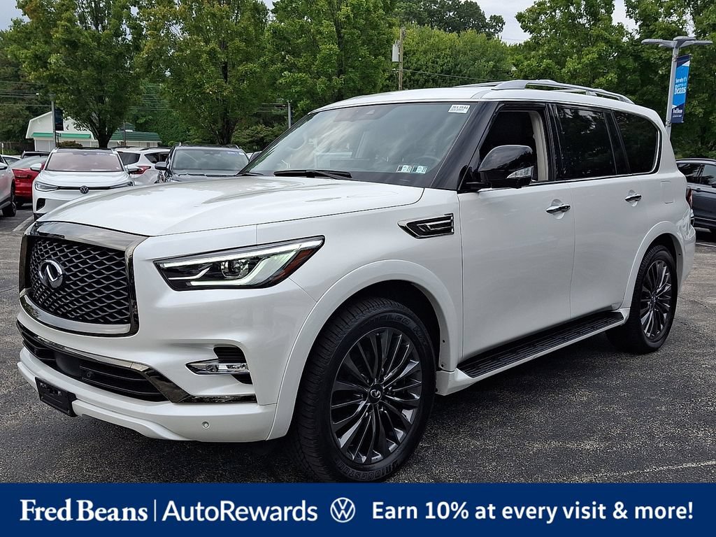 Used 2024 INFINITI QX80 Premium Select w/ Cargo Package AWD/4WD image 3