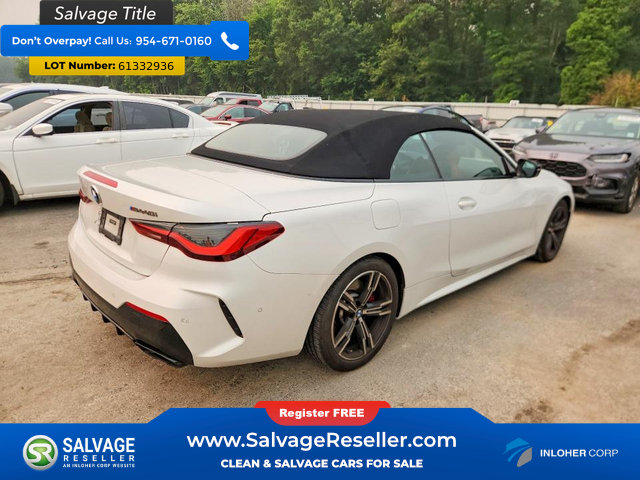 Used 2021 BMW M440i Convertible w/ Premium Package RWD image 4