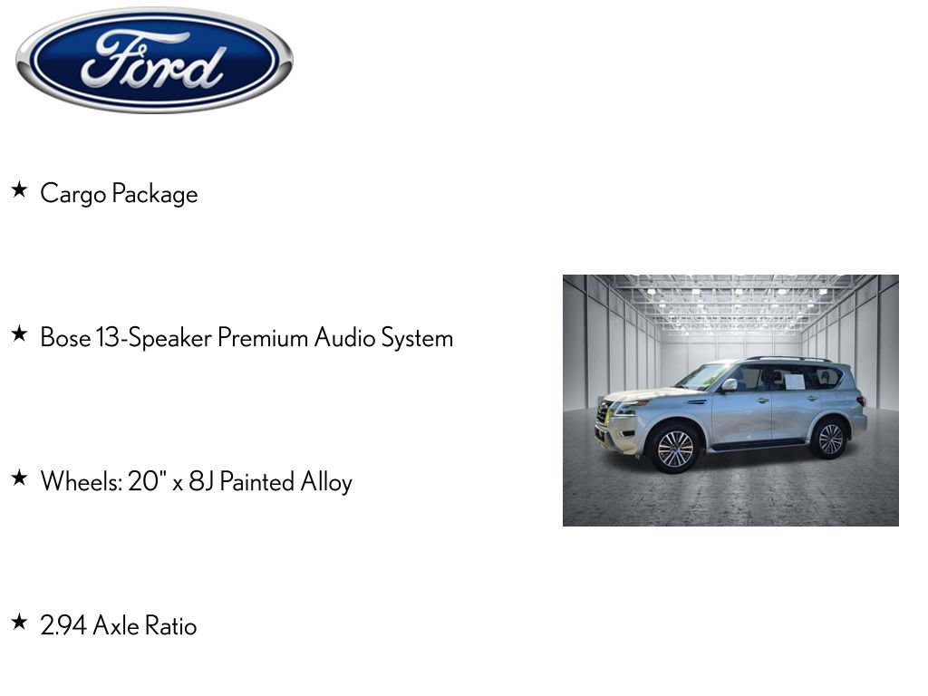 Used 2023 Nissan Armada SL w/ Cargo Package RWD image 4