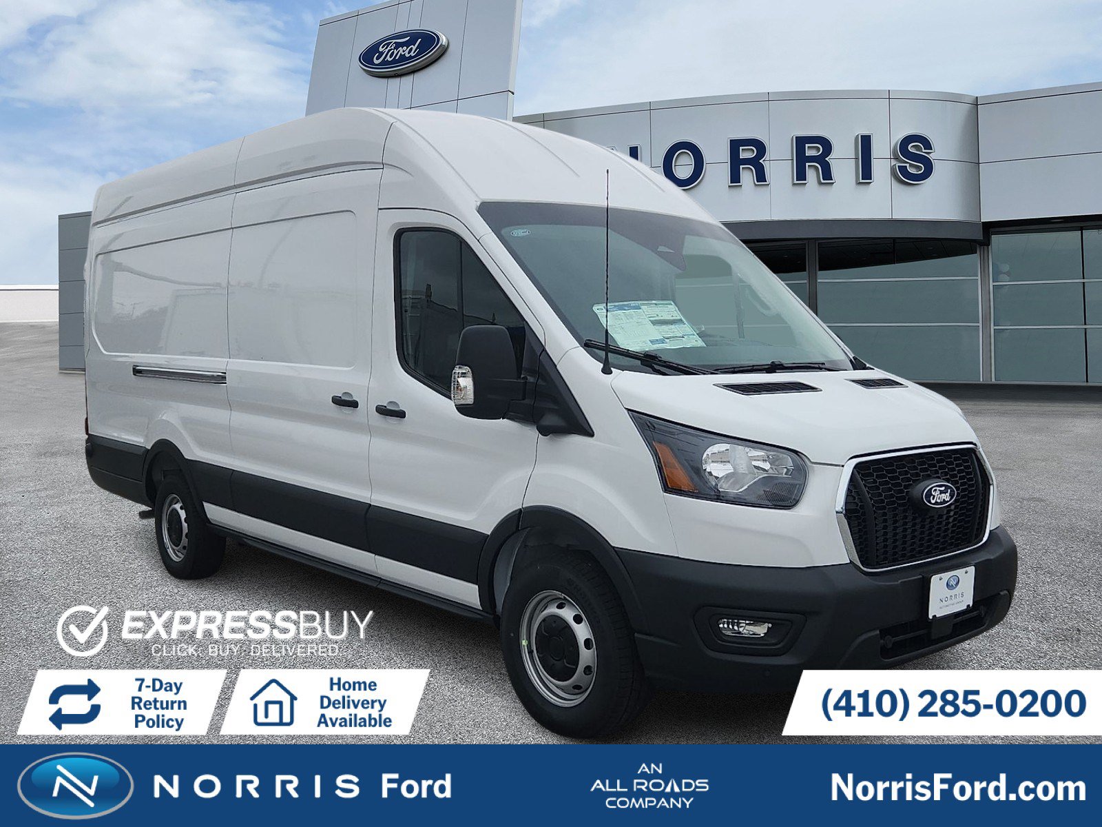 New 2027 Ford Transit 350 148 High Roof Extended w/ Load Area Protection Package