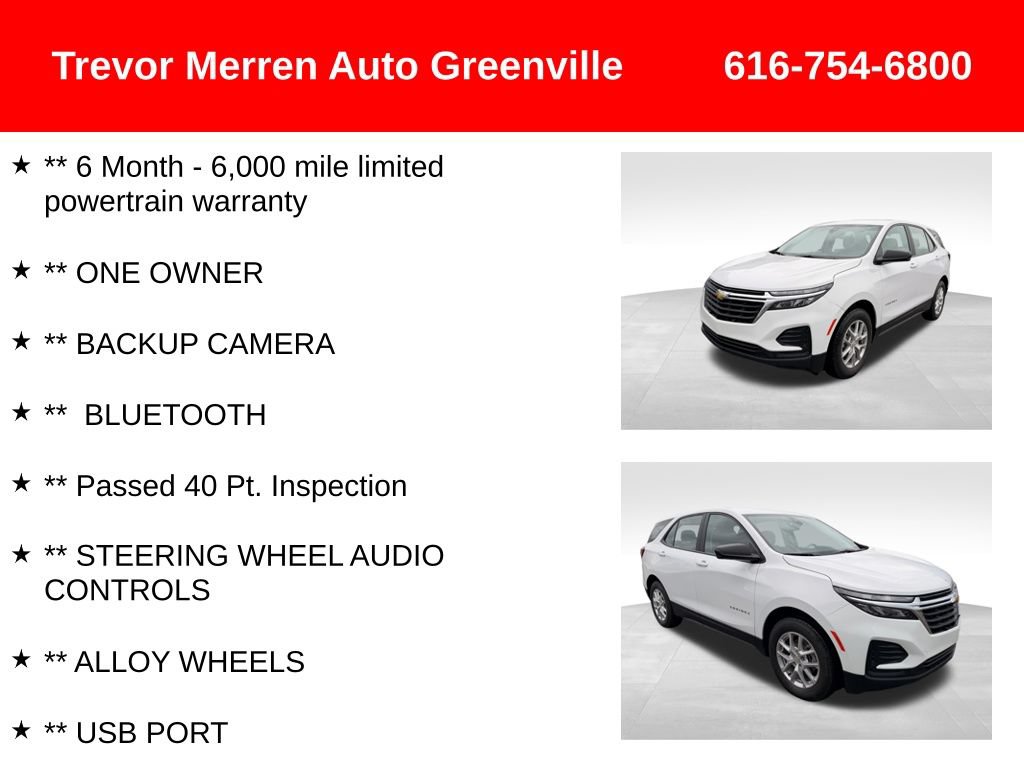 Used 2024 Chevrolet Equinox LS w/ LPO, Floor Liner Package FWD image 7
