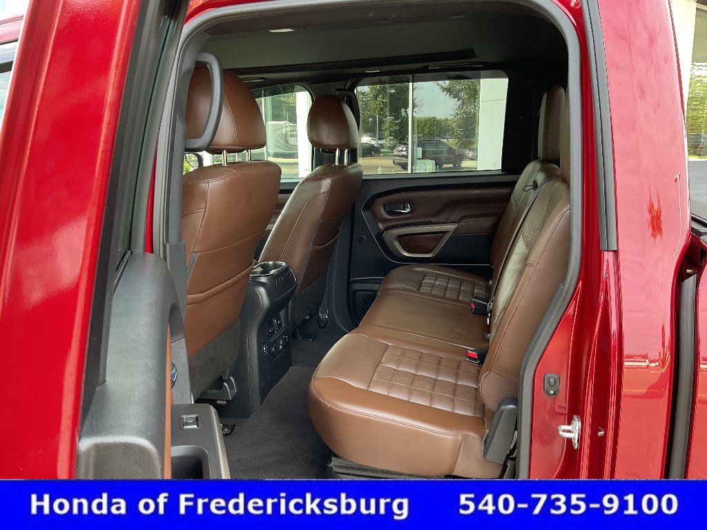 Used 2021 Nissan Titan Platinum Reserve w/ Moonroof Package AWD/4WD image 23