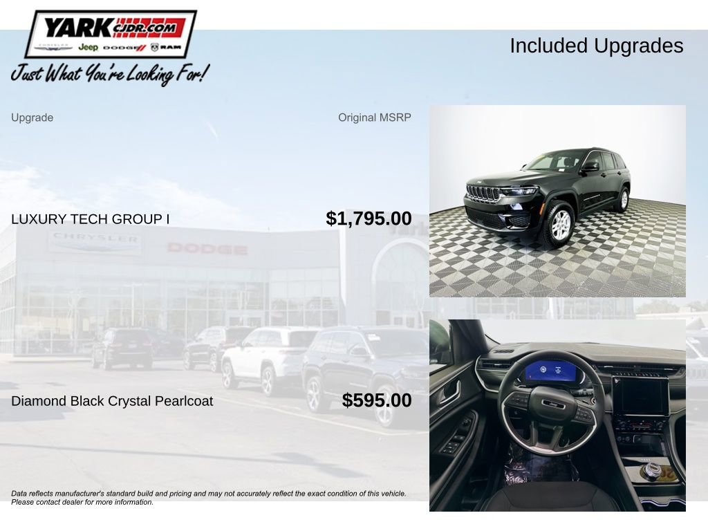 Certified 2024 Jeep Grand Cherokee Laredo w/ Luxury Tech Group I image 5