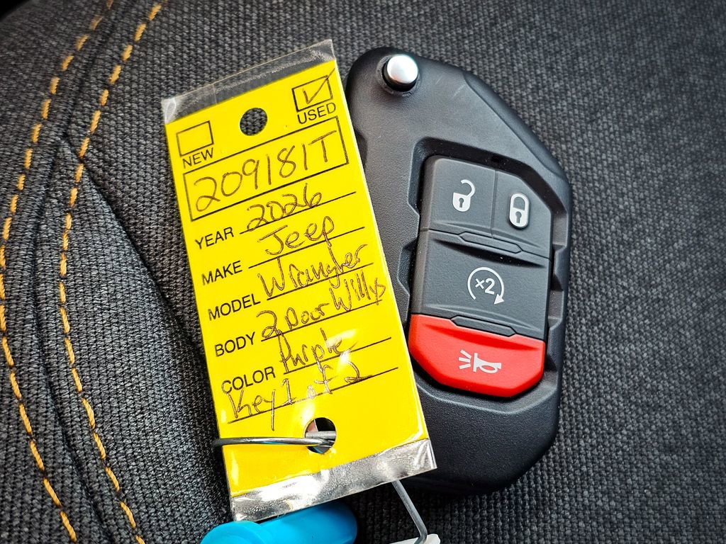 Certified 2026 Jeep Wrangler Willys image 30