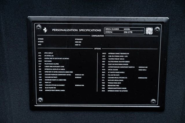 Certified 2025 Ferrari 296 GTB image 13