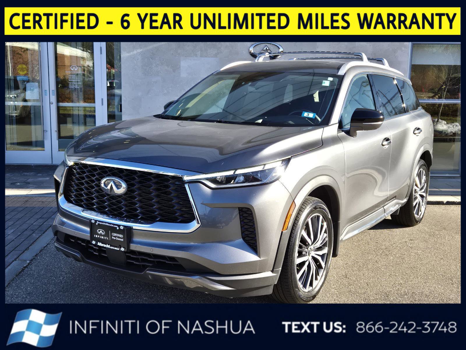 Certified 2024 INFINITI QX60 Sensory w/ Vision Package