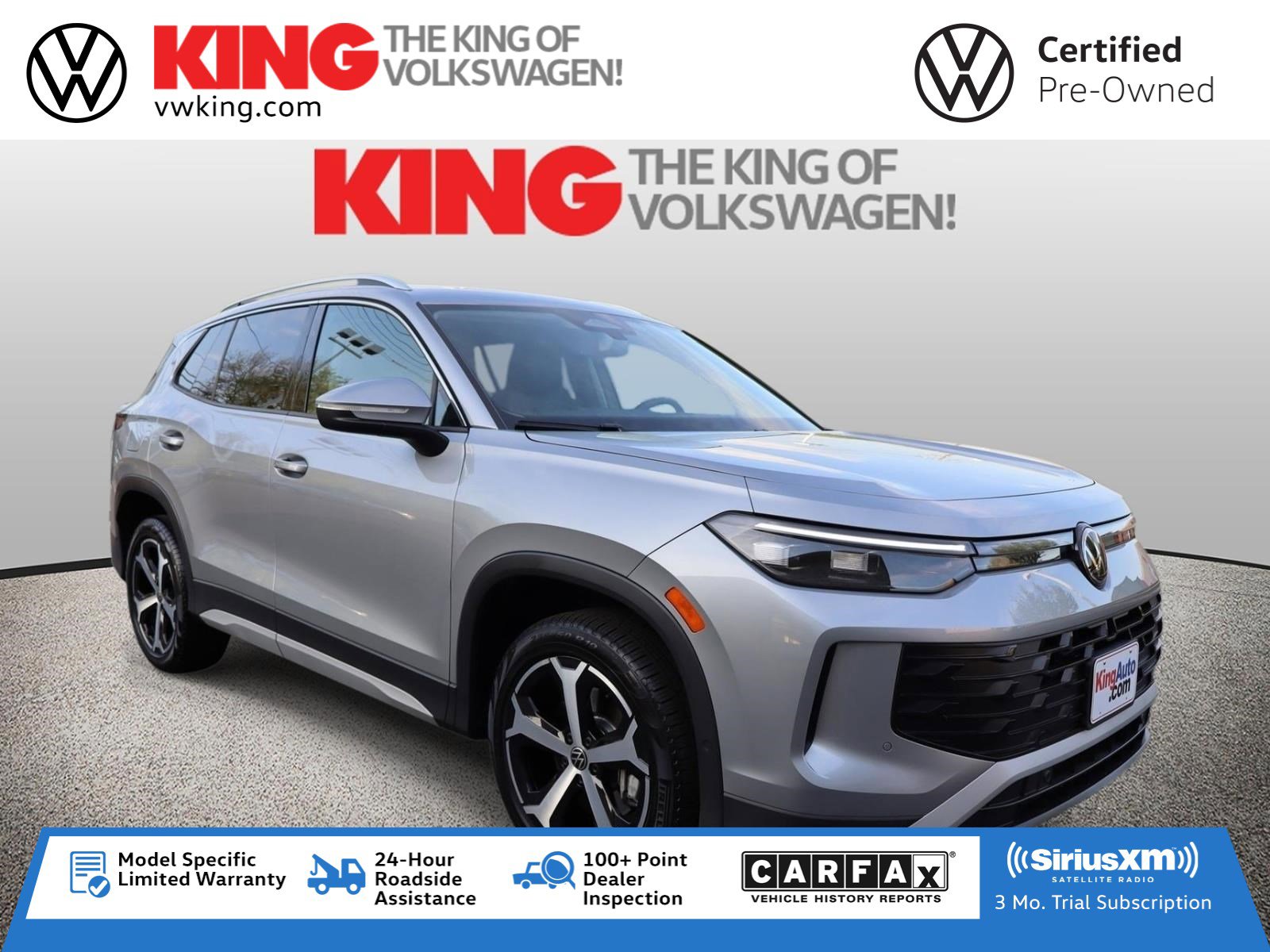 Certified 2025 Volkswagen Tiguan SE AWD/4WD image 1