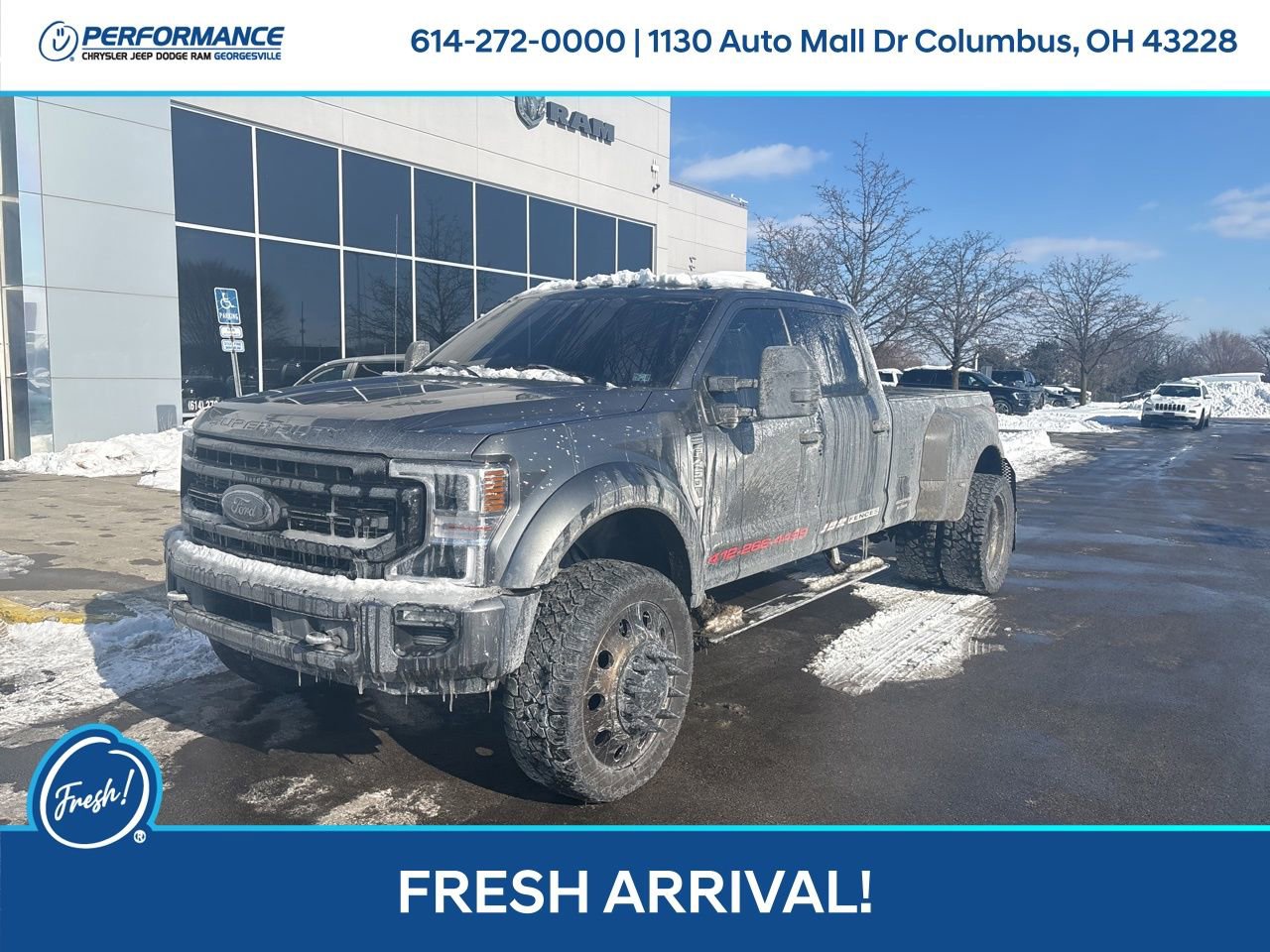 Used 2021 Ford F450 Platinum w/ FX4 Off-Road Package image 8