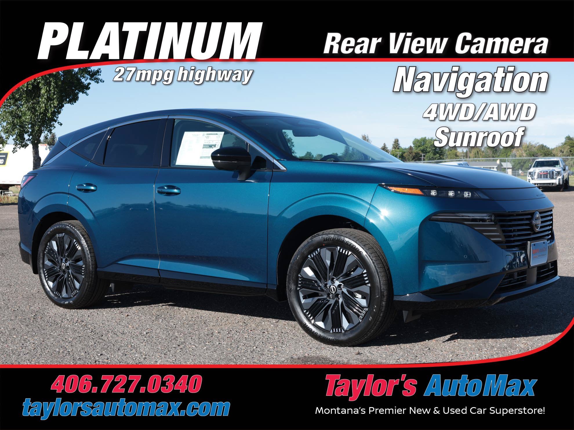 New 2027 Nissan Murano Platinum w/ Cargo Package