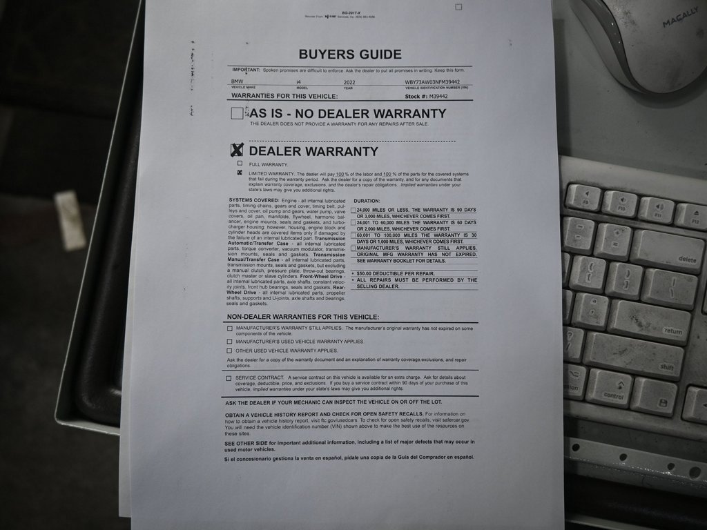 Used 2022 BMW i4 eDrive40 w/ Premium Package image 9