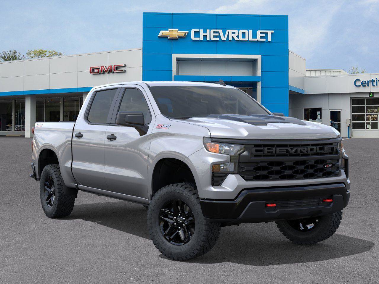 New 2026 Chevrolet Silverado 1500 Custom Trail Boss w/ LPO, Dark Essentials Package AWD/4WD image 7