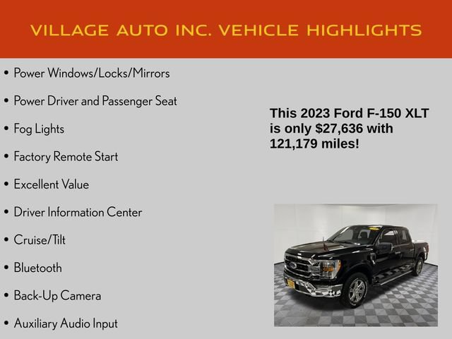 Used 2023 Ford F150 XLT w/ Equipment Group 302A High AWD/4WD image 14
