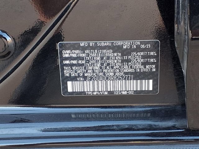 Certified 2024 Subaru Crosstrek 2.0i Premium AWD/4WD image 10