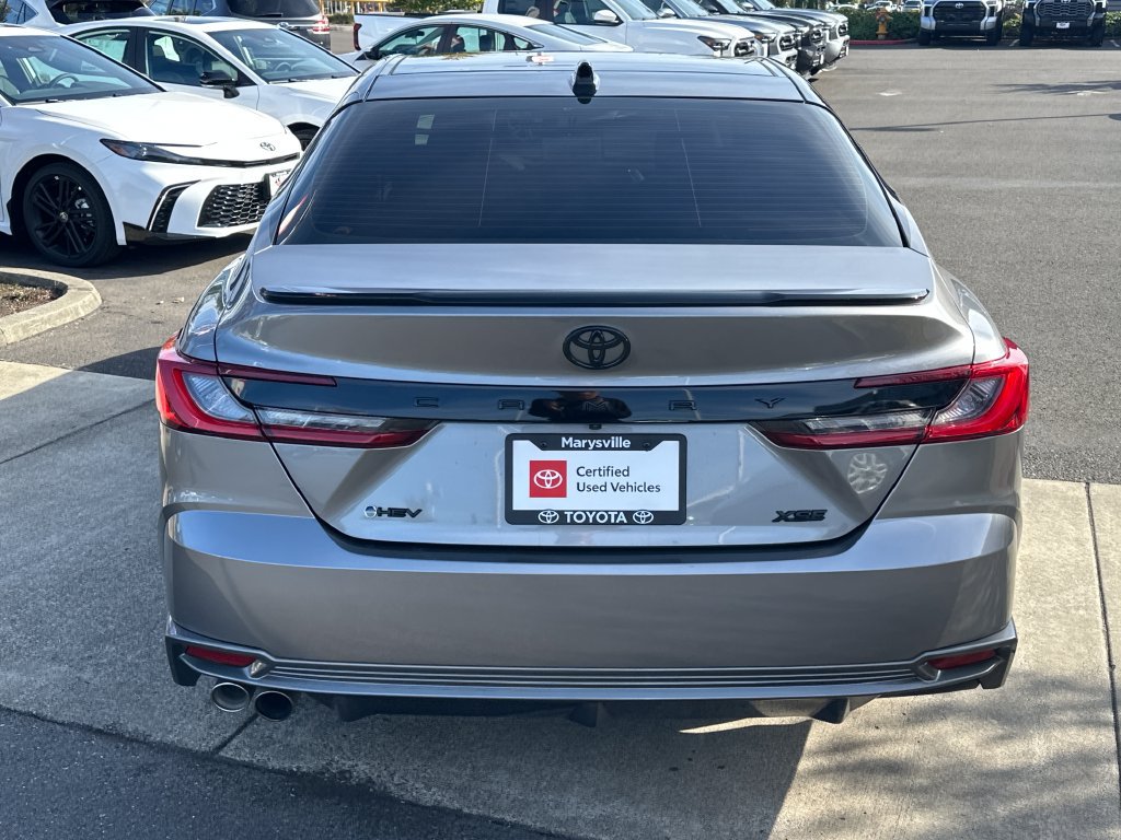 Certified 2025 Toyota Camry XSE FWD image 4