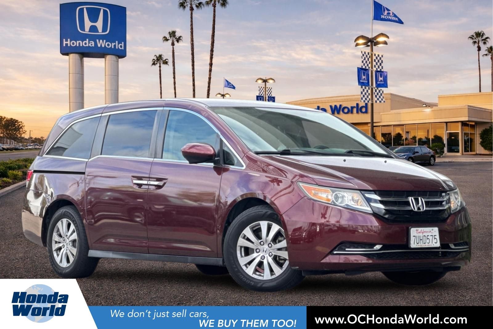 Used 2016 Honda Odyssey EX