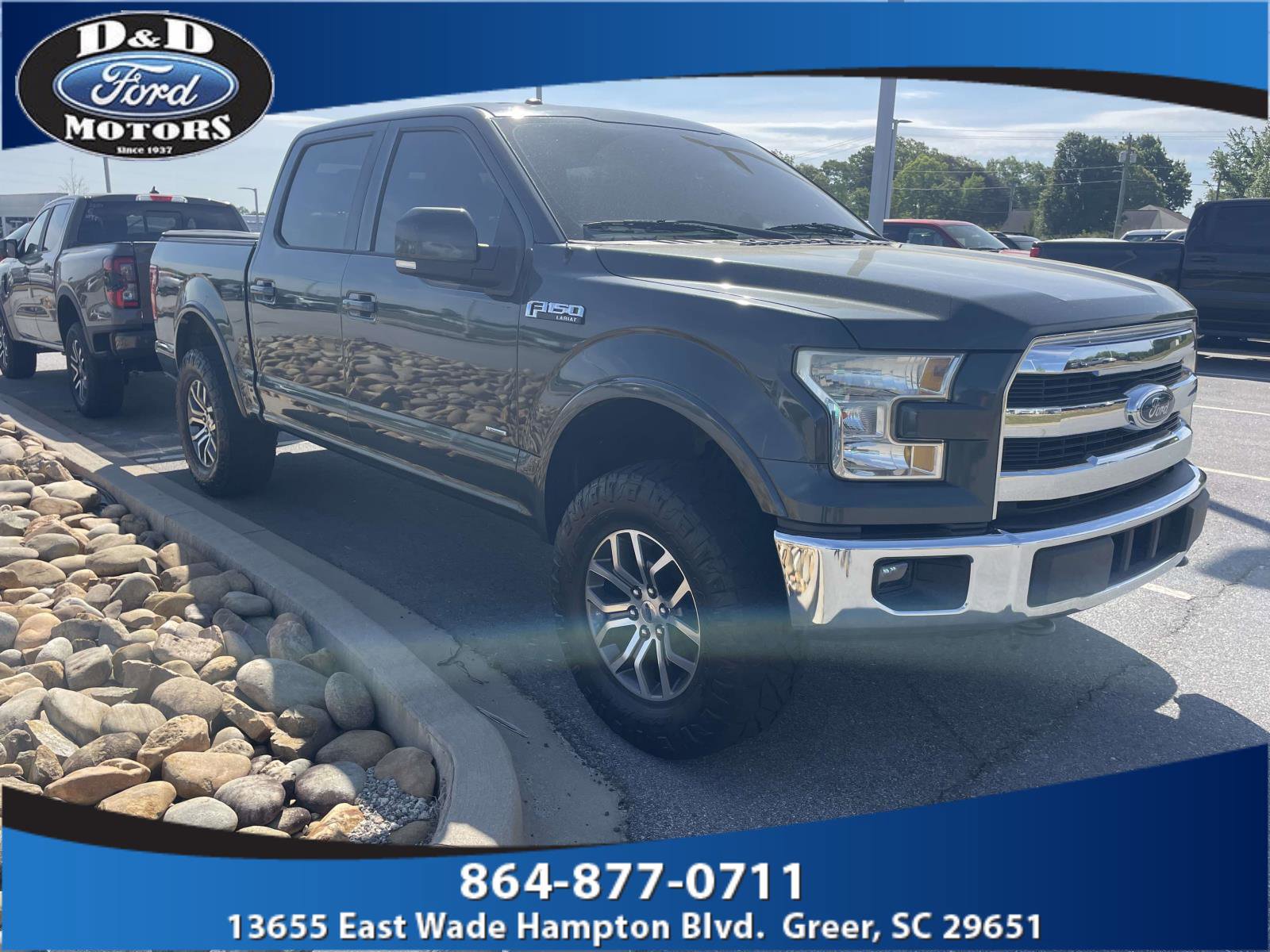 Used 2015 Ford F150 Lariat w/ FX4 Off-Road Package image 1