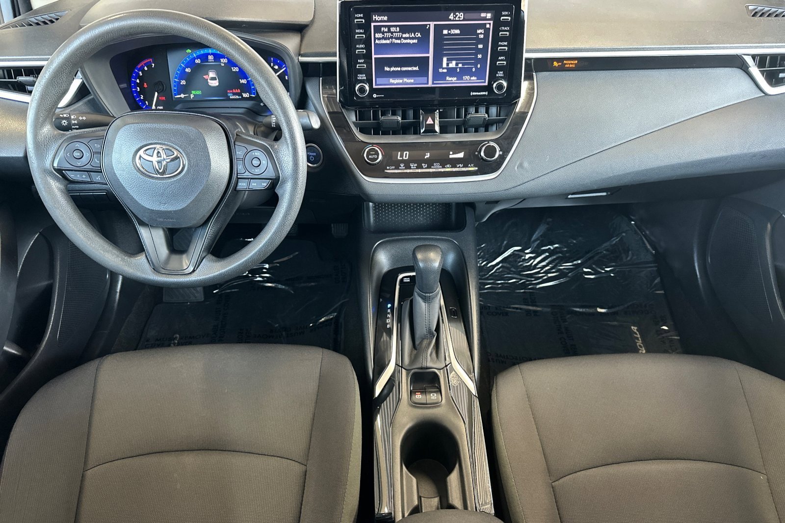 Certified 2021 Toyota Corolla LE w/ Carpet Mat Package (TMS) FWD image 12