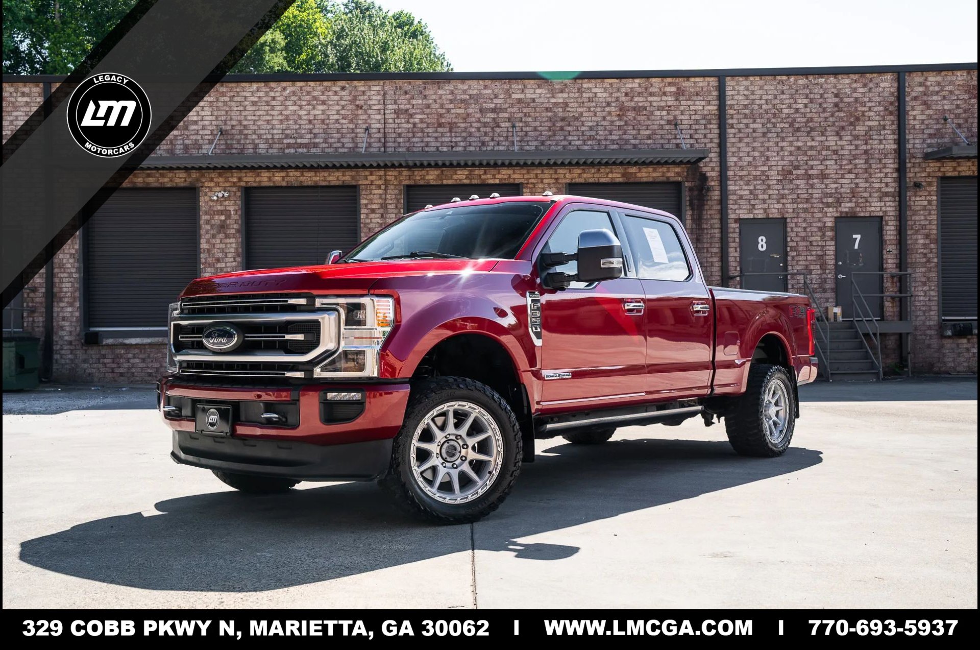 Used 2020 Ford F350 Platinum AWD/4WD image 1