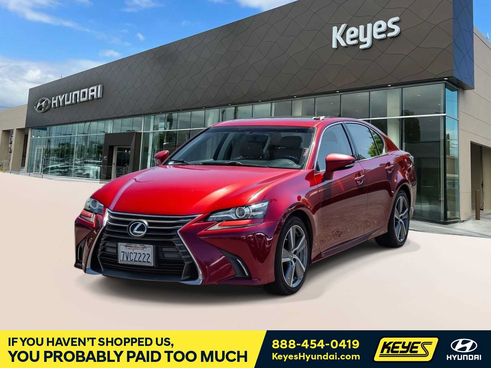 Used 2016 Lexus GS 200t RWD image 1