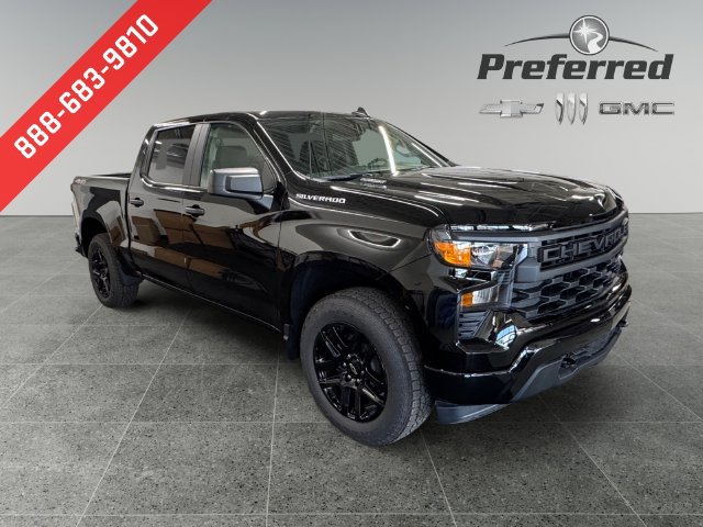 New 2026 Chevrolet Silverado 1500 Custom w/ Turbomax Blackout Package